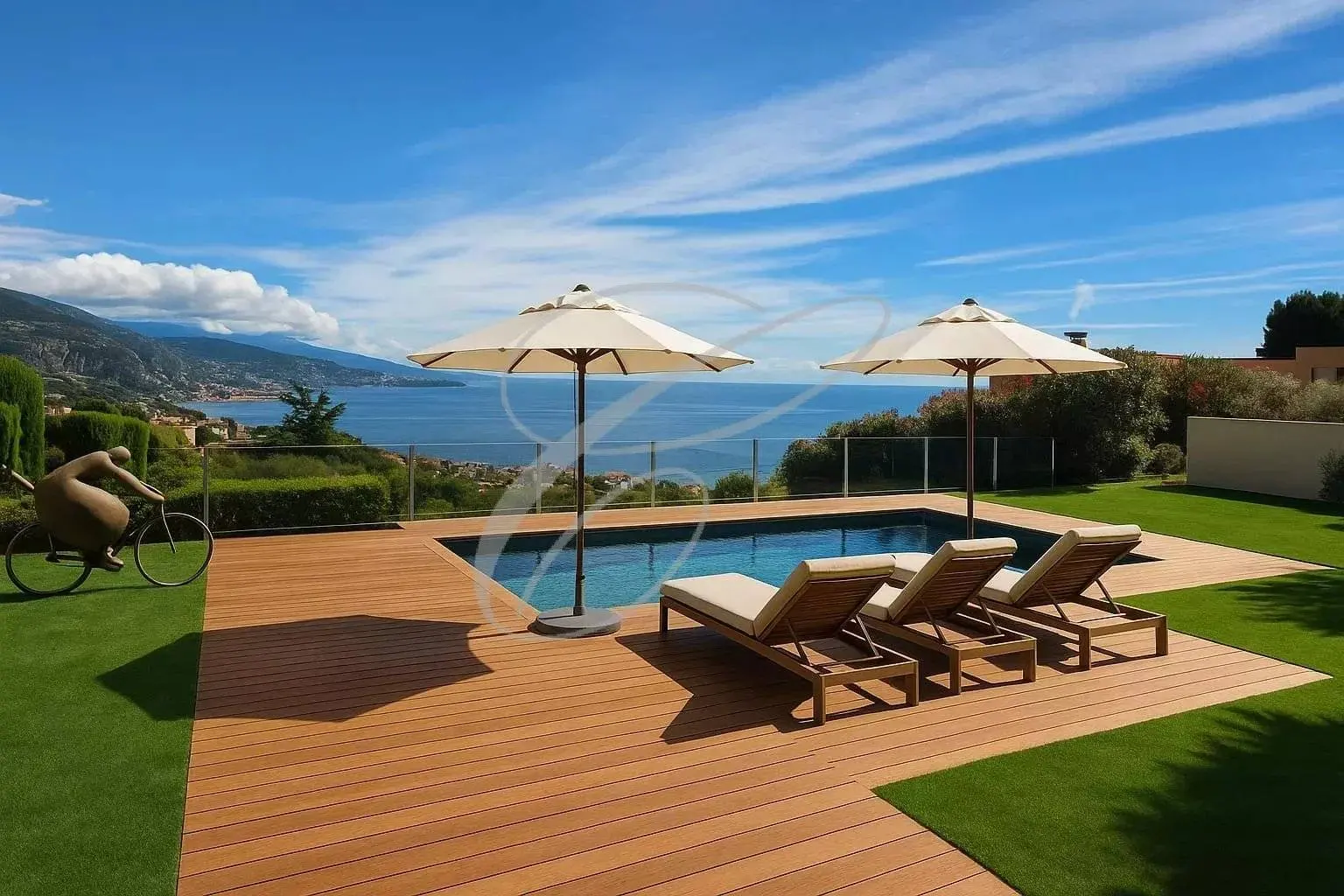 Roquebrune-Cap-Martin — New Villa — photo 1