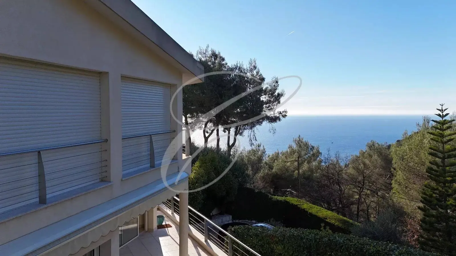 Modern villa with sea view — Absolute tranquility 10 minutes from Monaco — photo 1